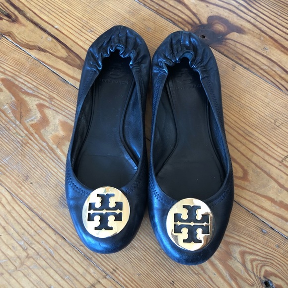 Tory Burch Shoes - Black Tory Burch Reva flats